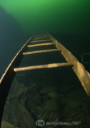 Ladder, Vivian Quarry, N. Wales.
10.5mm. by Mark Thomas 